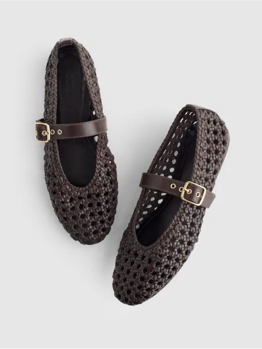 Madewell The Remy Mary Jane Flat in Dark Carob Size 8.5 NWOB - Picture 2 of 7